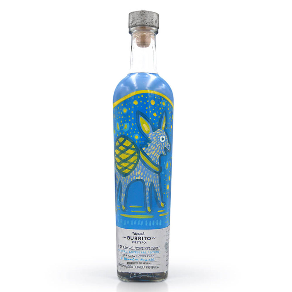 Burrito Fiestero Mezcal Masparillo Ancestral Joven 750 ml