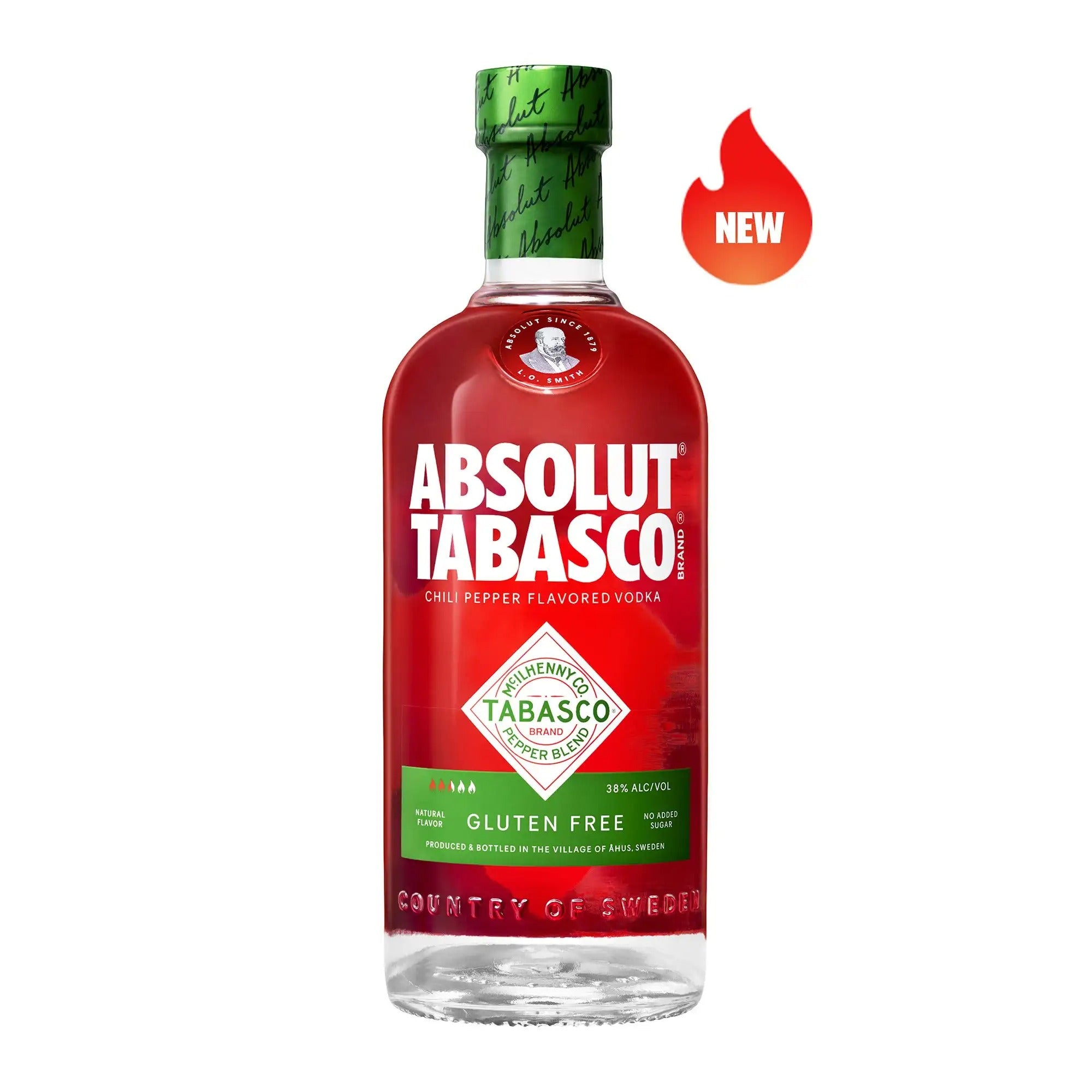 Absolut Tobasco Chili Pepper Vodka 750 ml