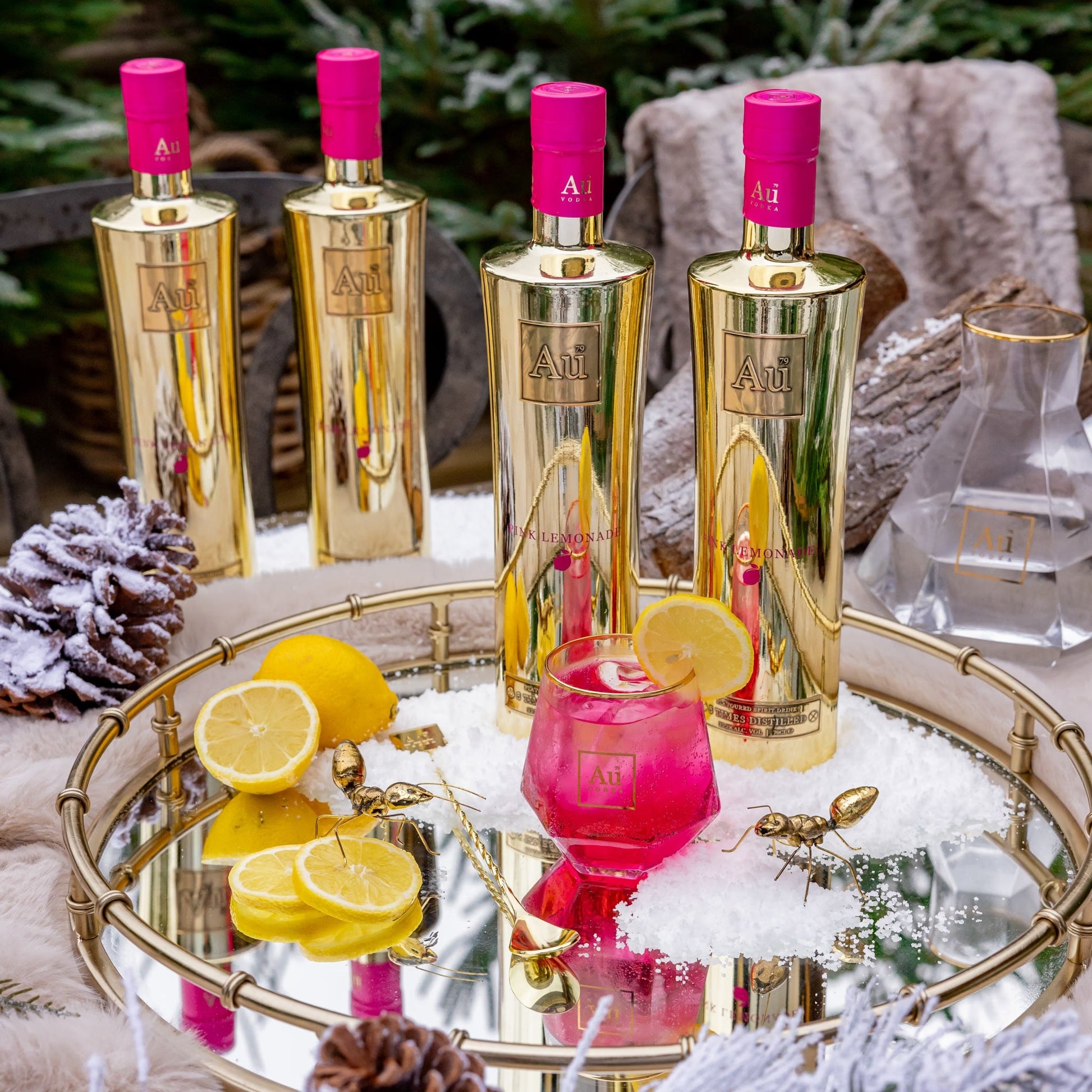 AU Pink Lemonade Vodka 750 ml product image 2