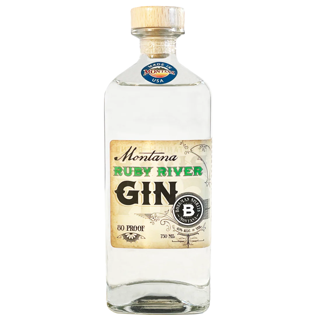 Bozeman Spirits Montana Ruby River Gin 750 ml