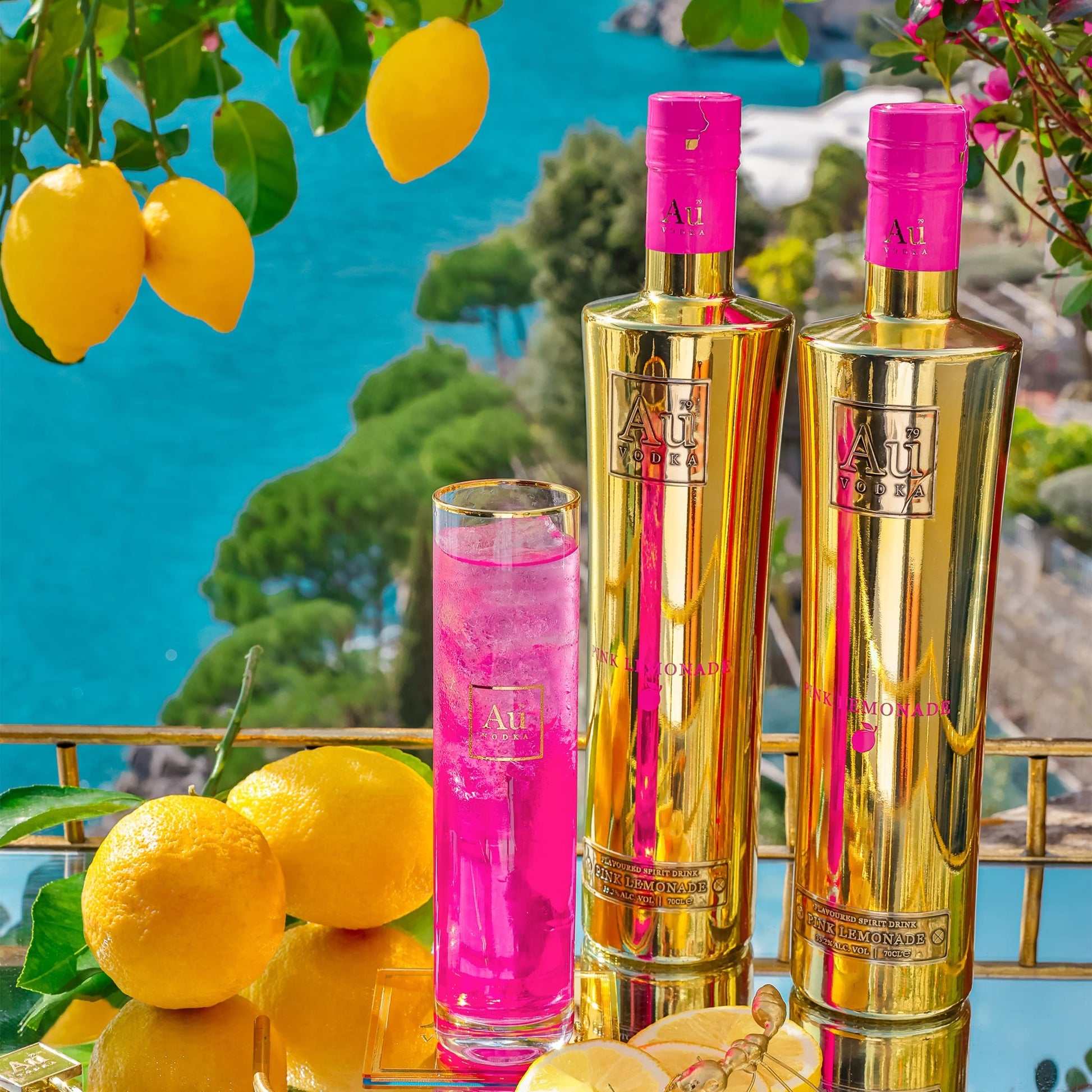 AU Pink Lemonade Vodka 750 ml