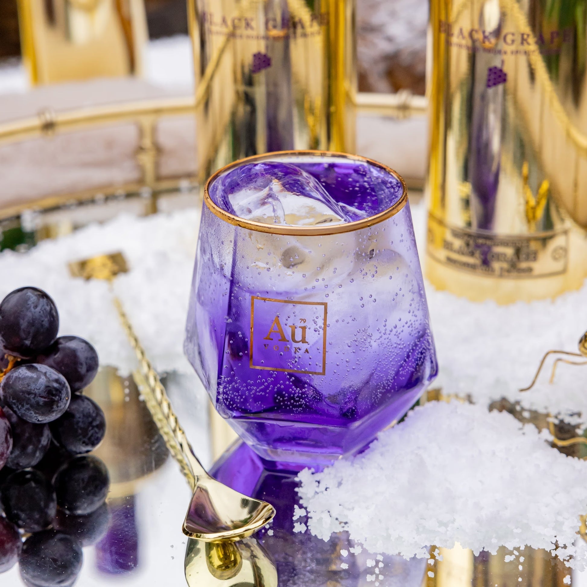 AU Black Grape Vodka 750 ml product image 3