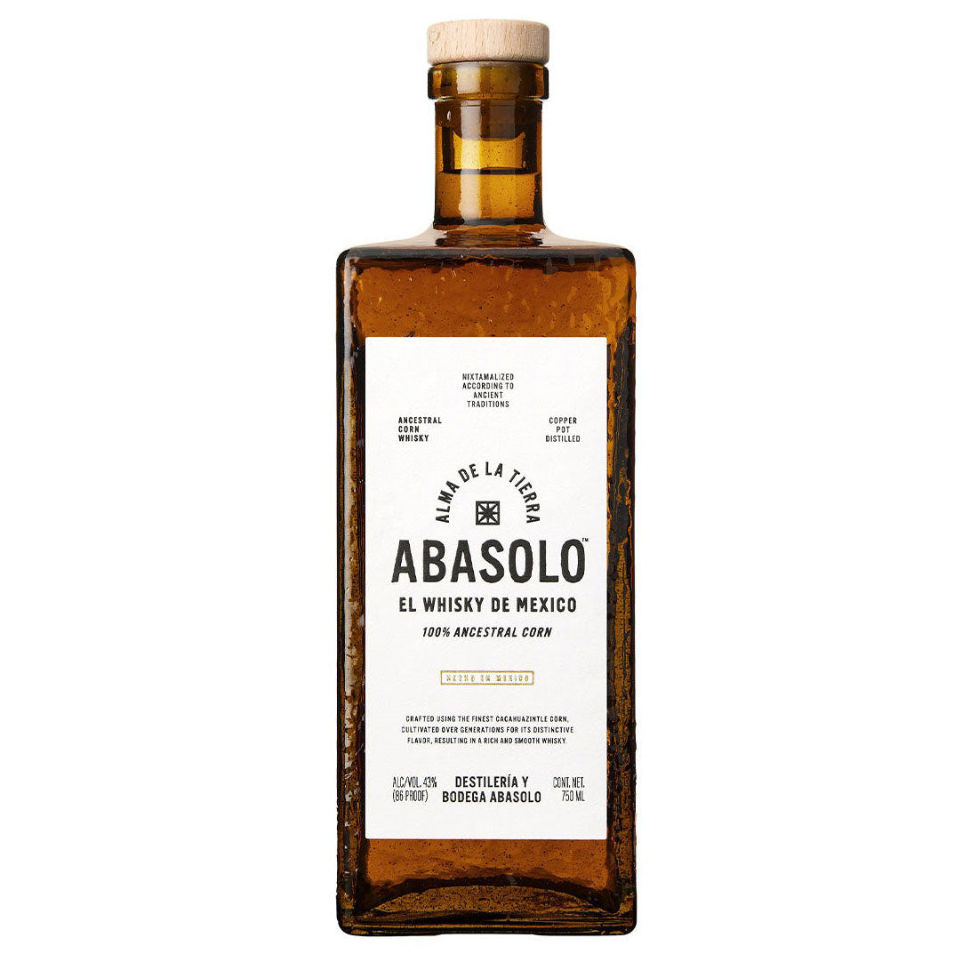 Abasolo Ancestral Corn Mexican Whisky 750 ml