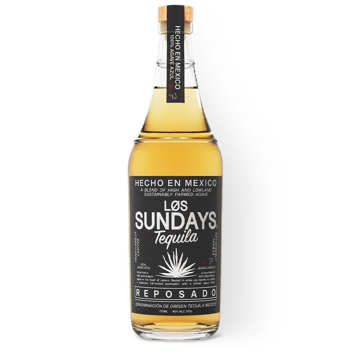 Los Sundays Tequila Reposado 750 ml
