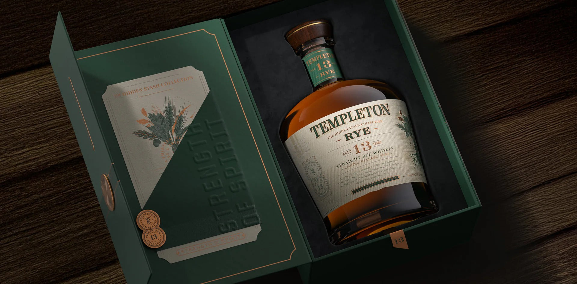 Templeton Rye Hidden Stash Collection 13 Year 750 ml product image 5