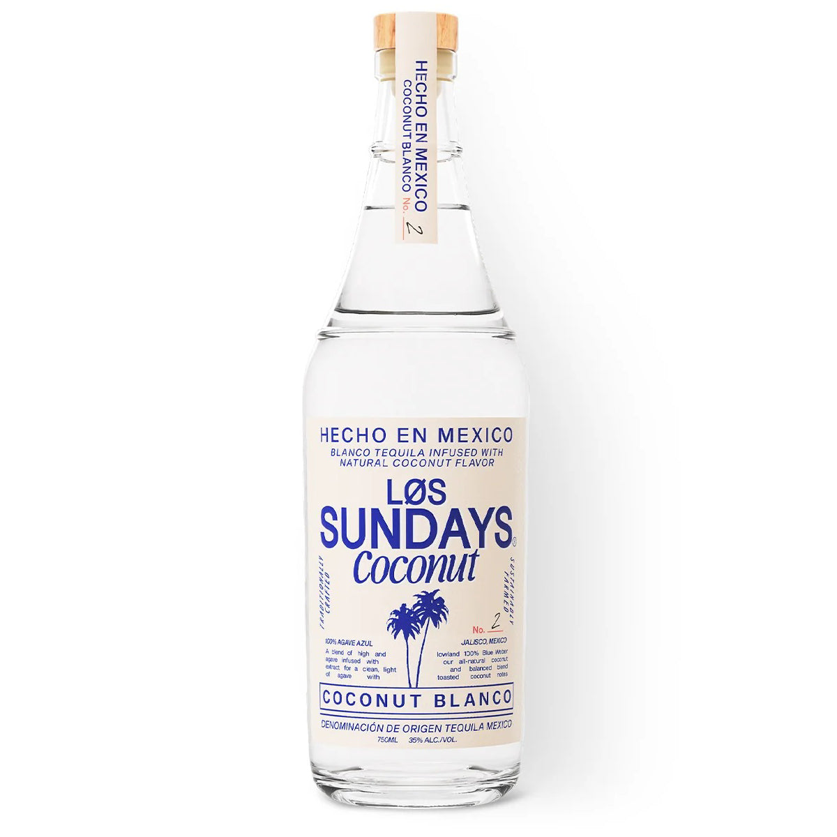 Los Sundays Tequila Coconut Blanco 750 ml