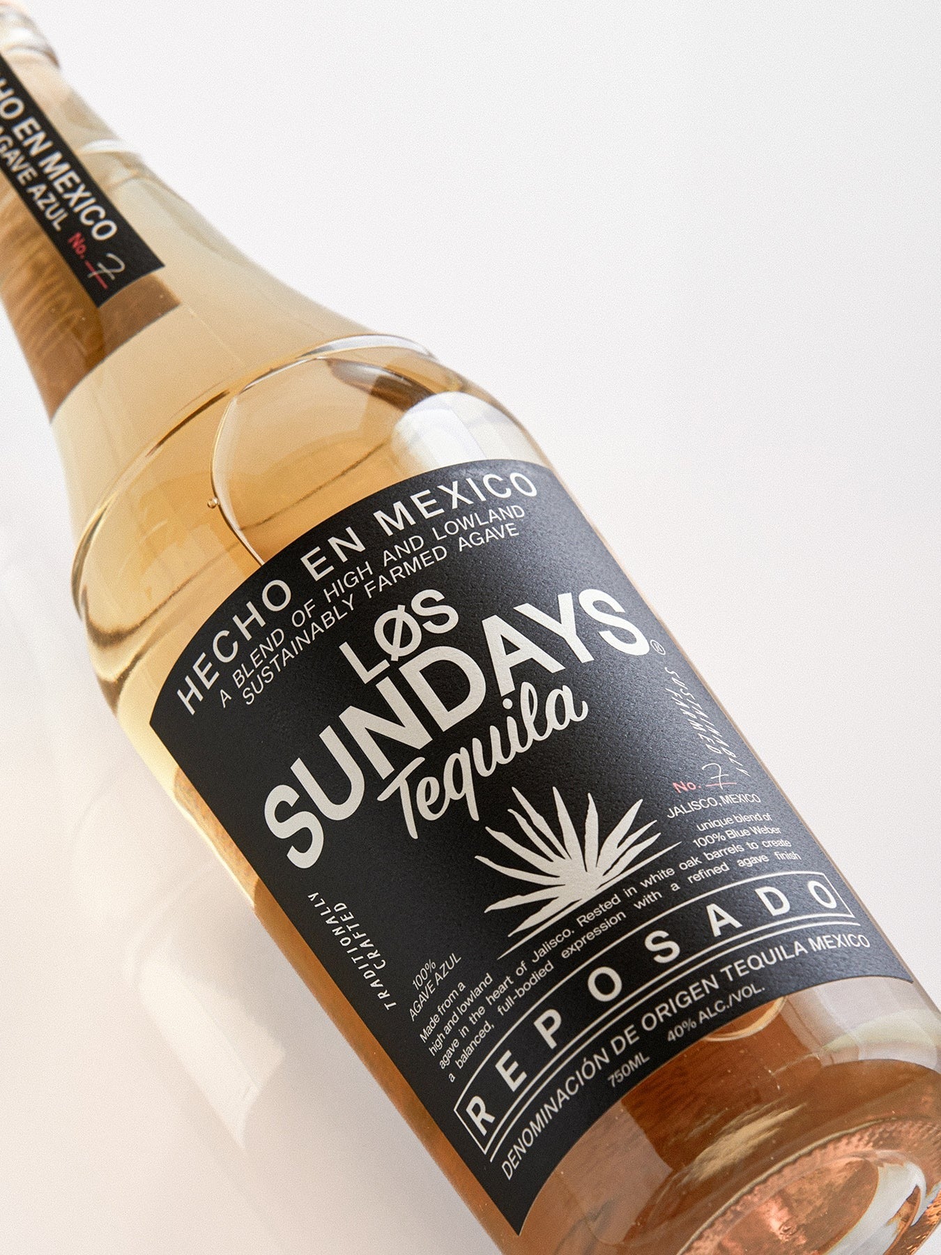 Los Sundays Tequila Reposado 750 ml product image 2