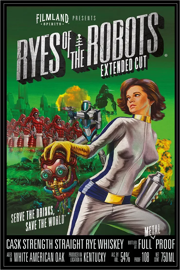 Filmland Spirits Ryes of the Robots Extended Cut 750 ml product image 2