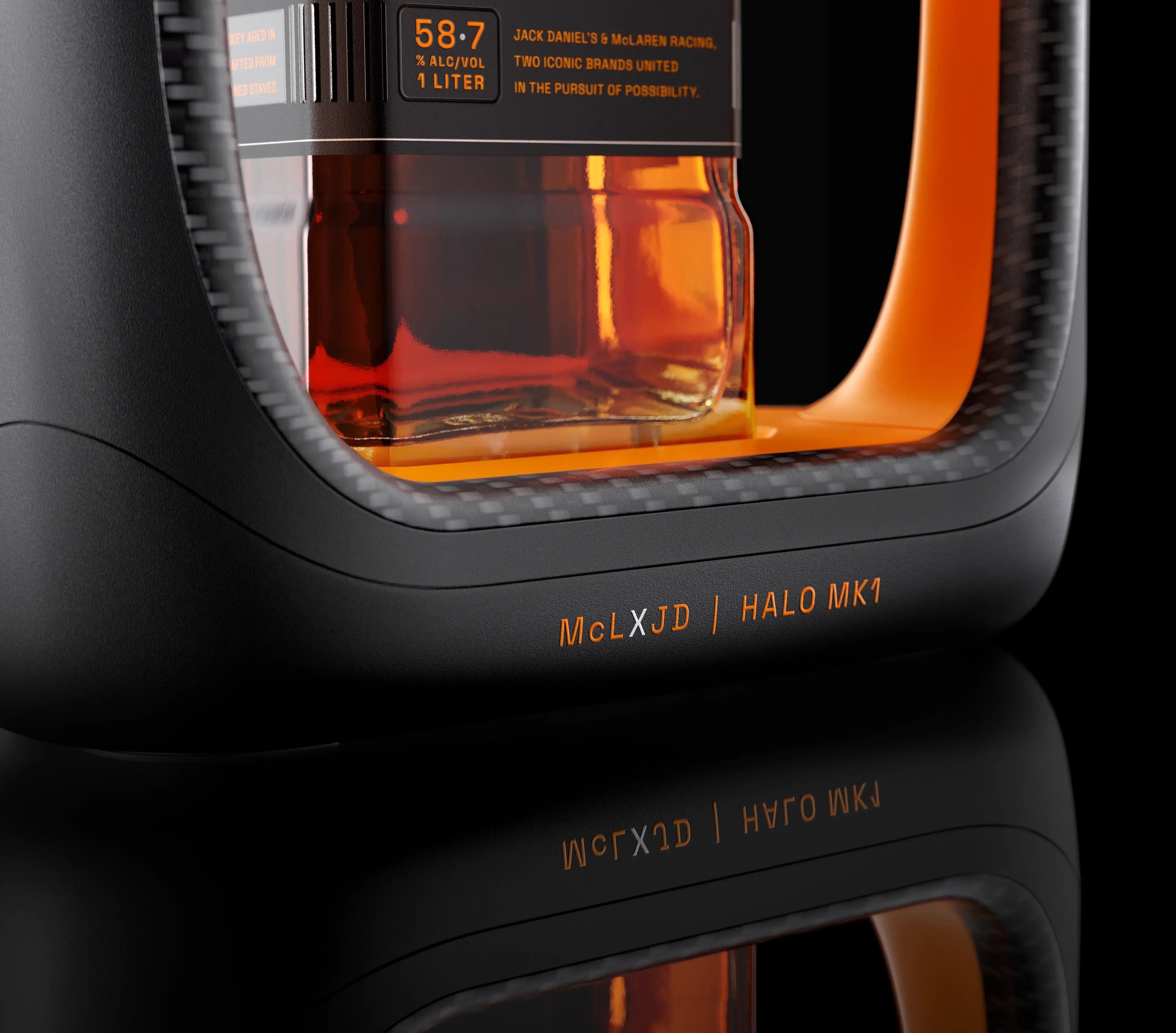 Jack Daniel's x McLaren Halo MK1 Tennessee Whiskey 1 L product image 5