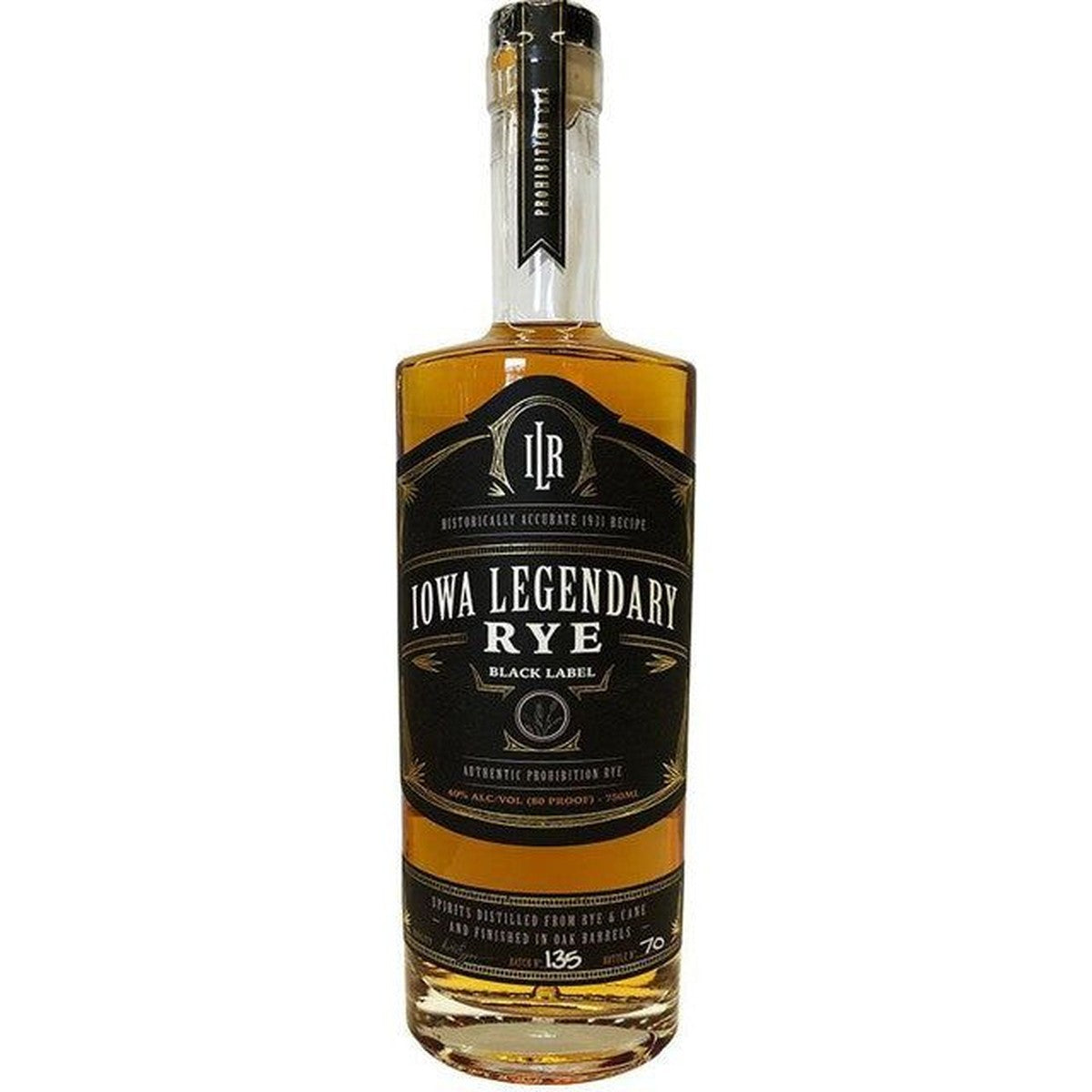 Iowa Legendary Rye Black Label