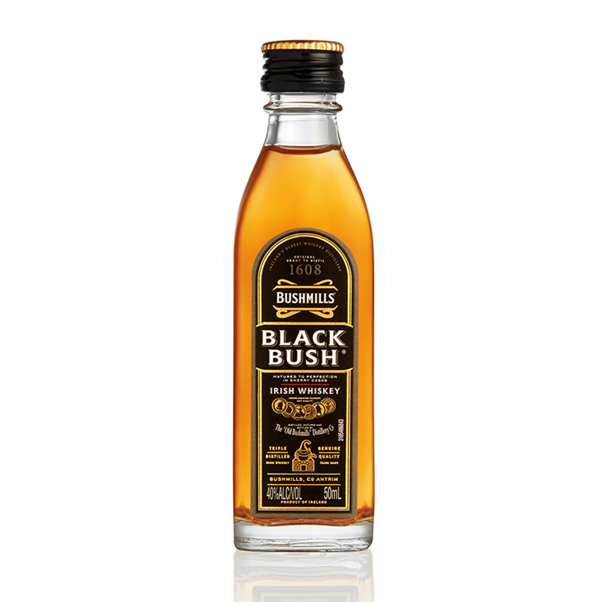 Bushmills Black Bush Irish Whiskey 50 ml product image 11