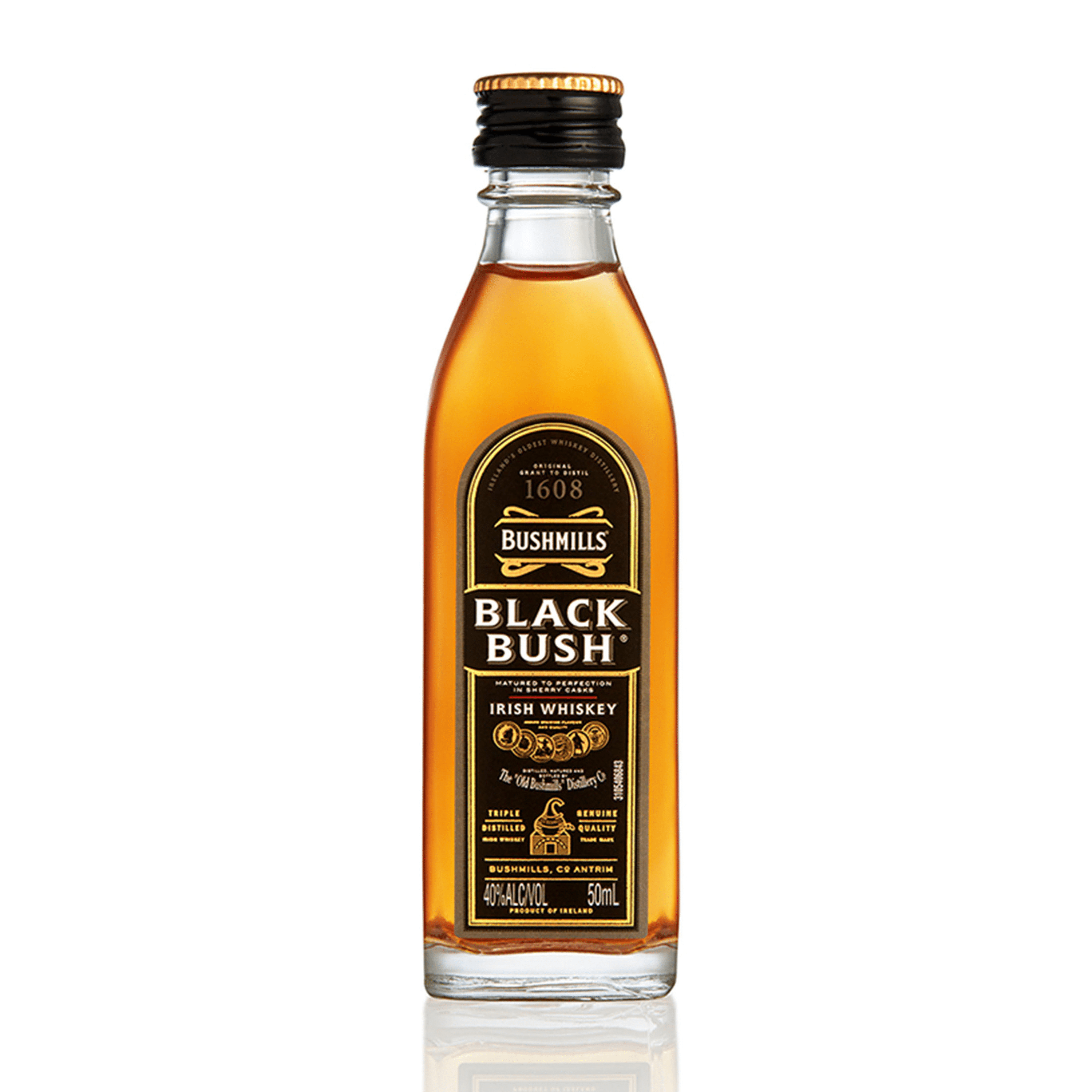 Bushmills Black Bush Irish Whiskey 50 ml product image 11