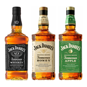 Jack Daniel's Bundle - Old No. 7, Tennessee Honey & Tennessee Apple