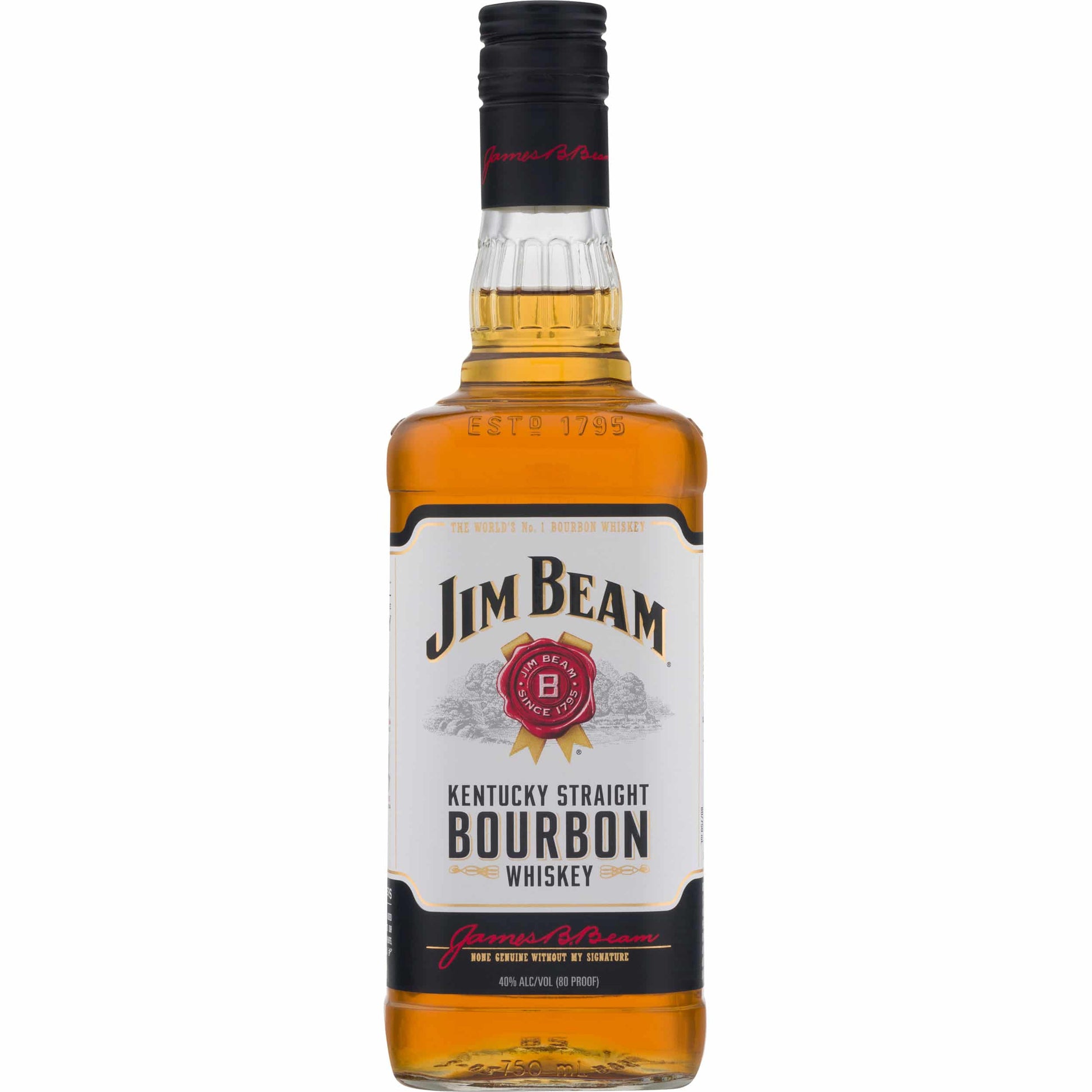 Jim Beam Straight Bourbon 750 ml