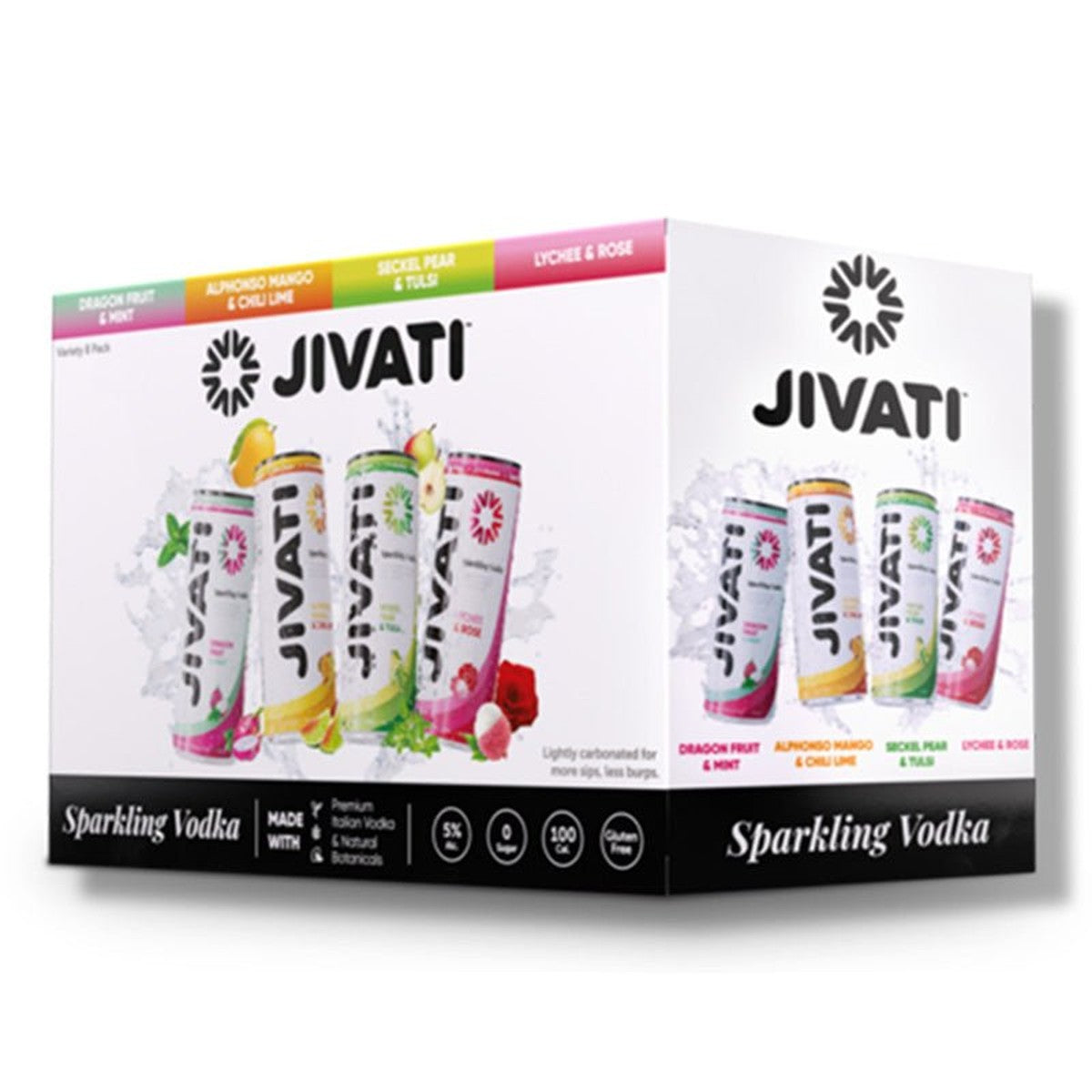 Jivati Sparkling Vodka Variety ( 355 ml