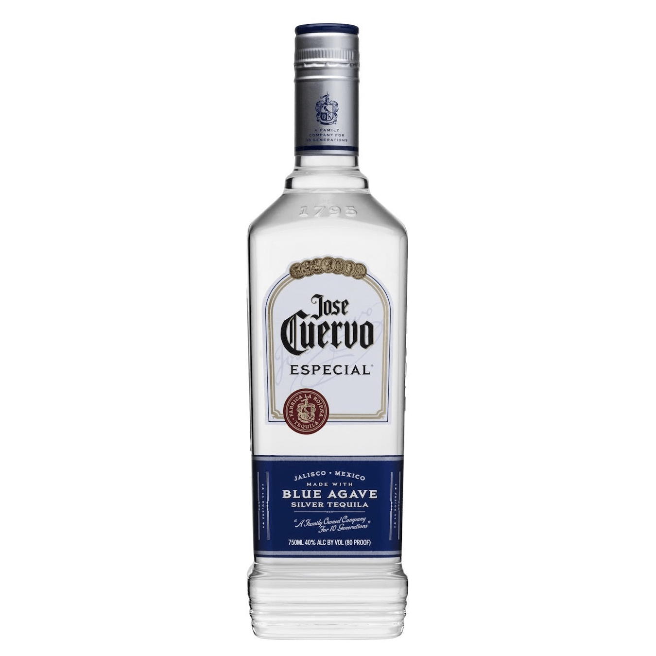 Jose Cuervo Especial Blue Agave Silver Tequila 750 ml