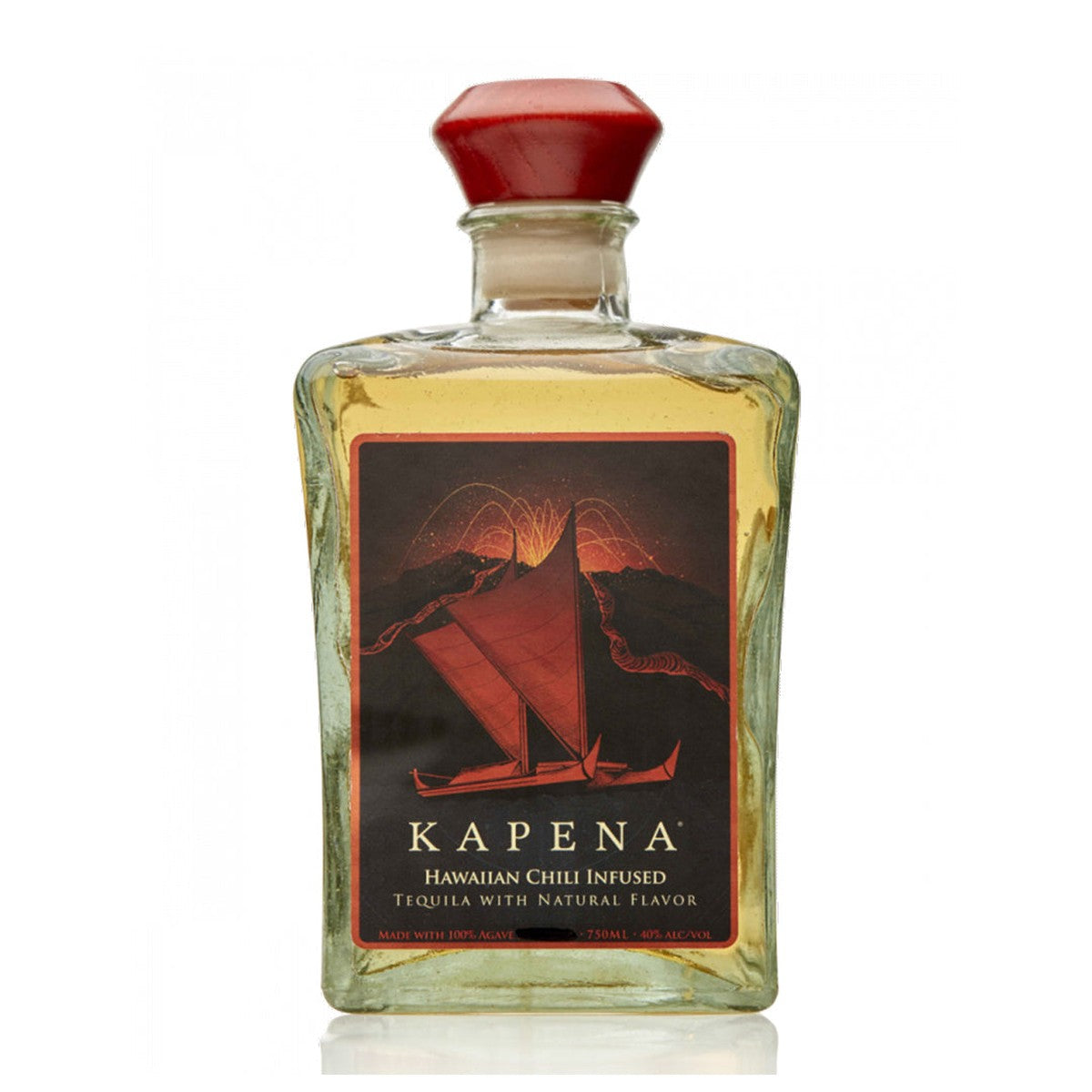 Kapena Hawaiian Chili Infused Tequila 750 ml