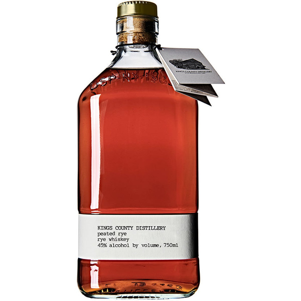 Kings County Distillery Peated Rye 750 ml