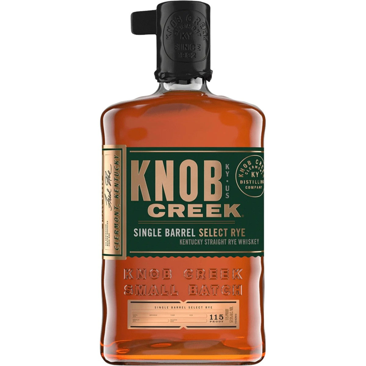 Knob Creek Rye Single Barrel V#768335 - Bourbon Enthusiast 5 / 20 "6yr Select" 750 ml