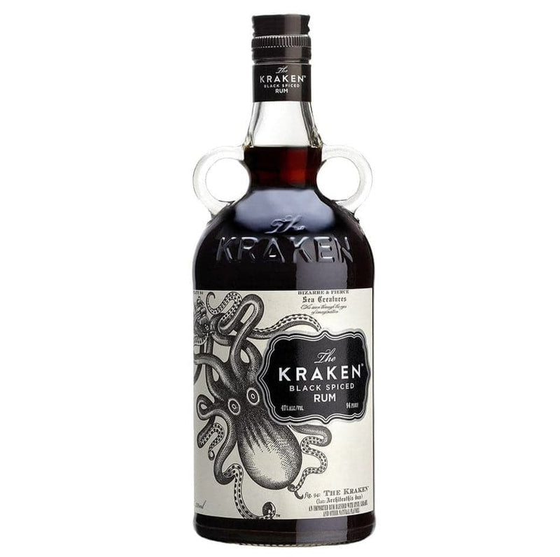 The Kraken Black Spiced Rum White Label