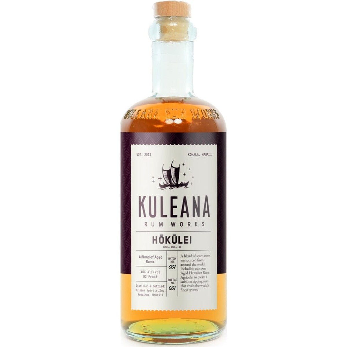 Kuleana Hokulei 18 Year Rum