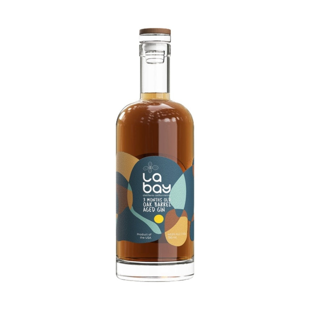 LA Bay Gin 3 Months Old Oak Barrel Aged Gin