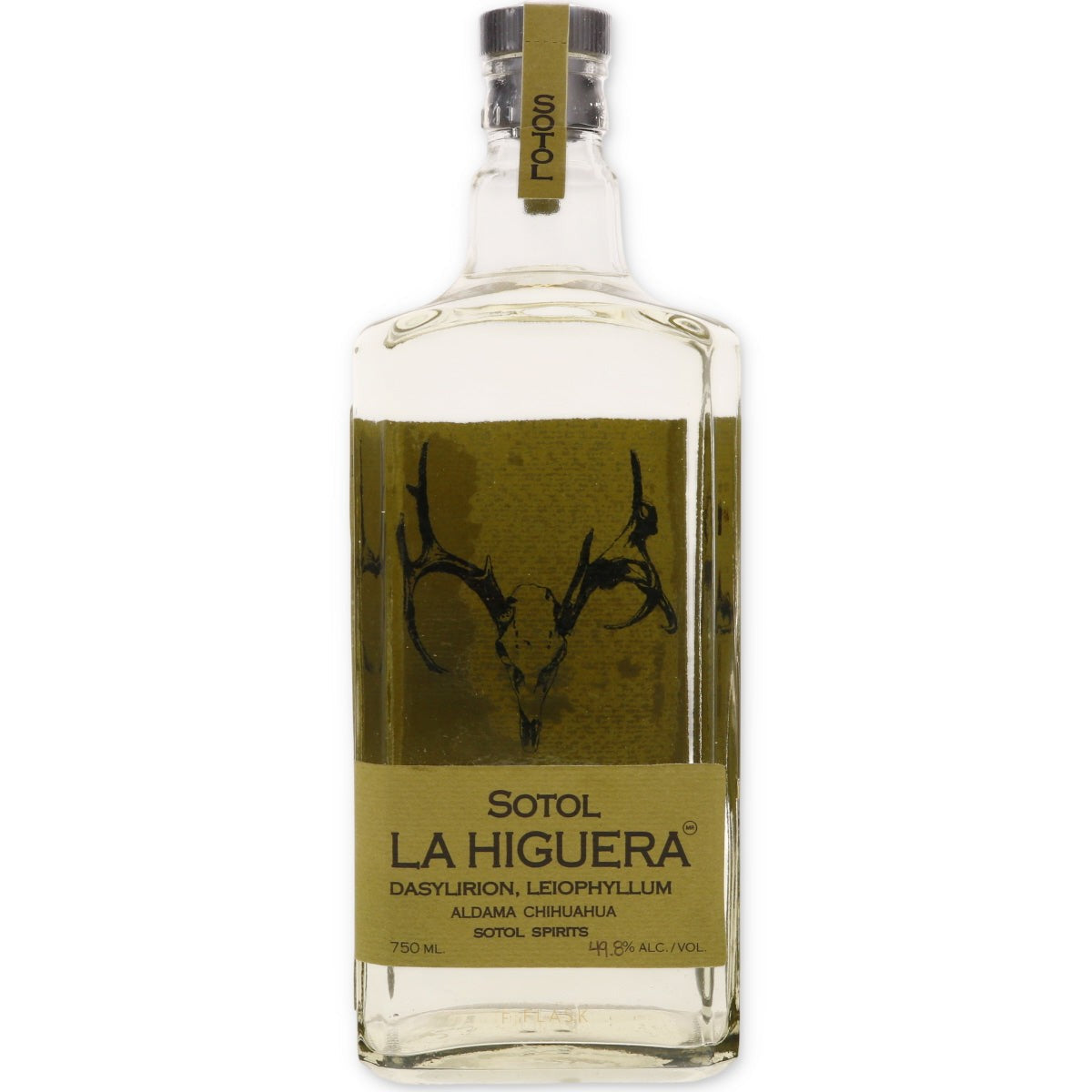 La Higuera Sotol Dasylirion Leiophyllum 750 ml