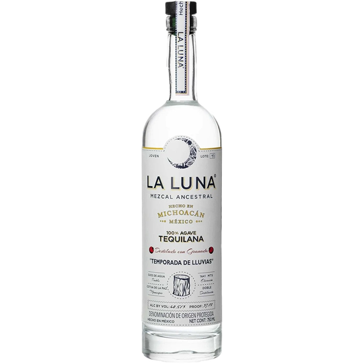 La Luna Mezcal Joven Ancestral Temporada de Lluvias 750 ml