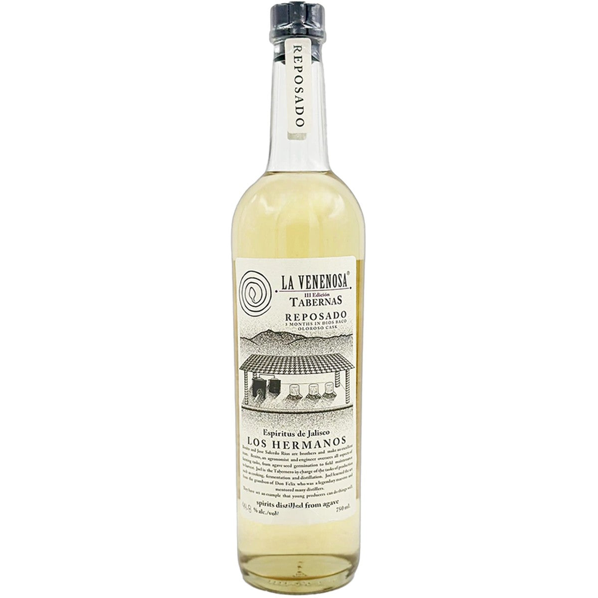 La Venenosa 3rd Edicion Tabernas Reposado 750 ml