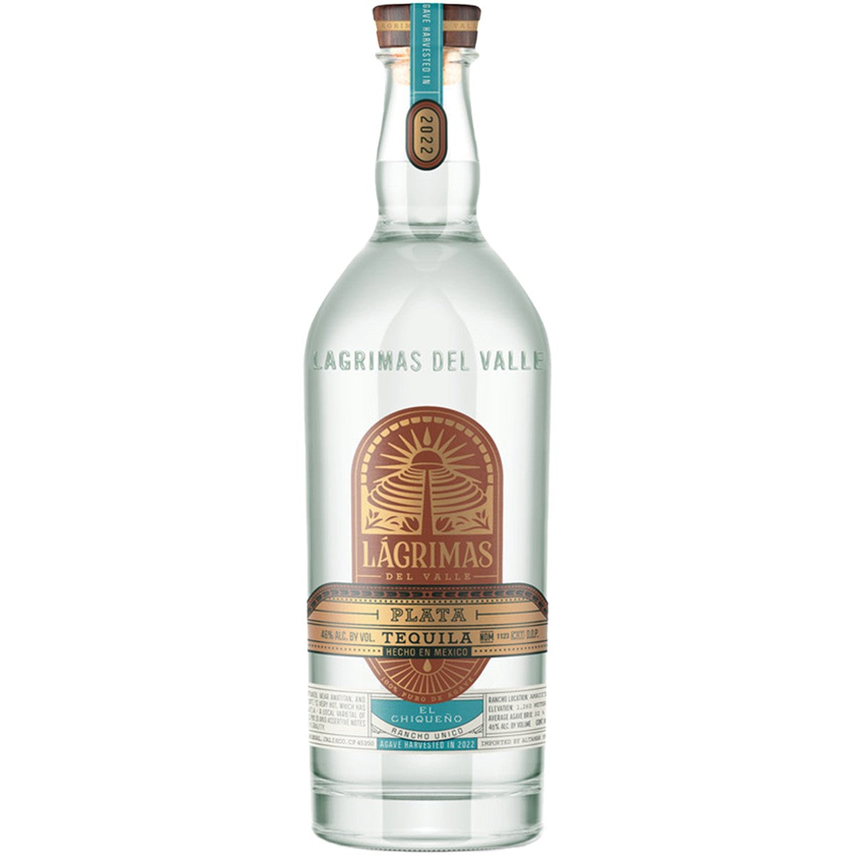 Lagrimas Plata Del Valle El Chiqueno 750 ml