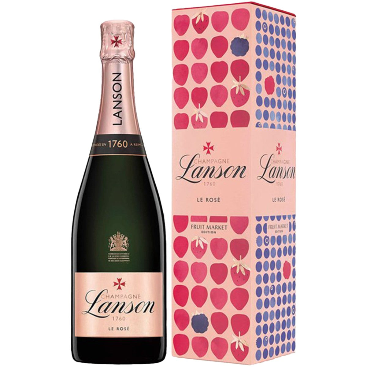 Lanson 1760 Le Rose Fruit Market Edition 750 ml