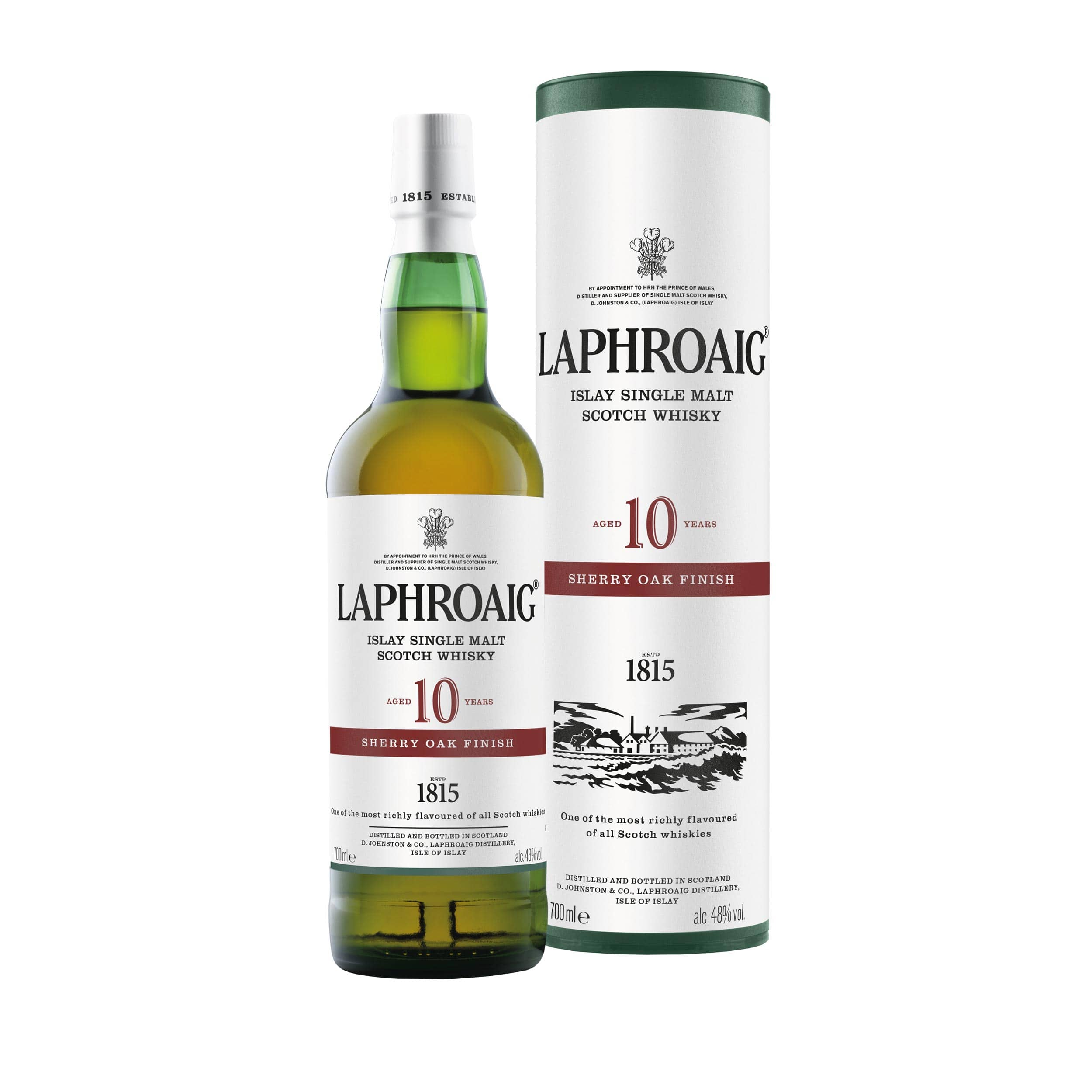 Laphroaig Islay Single Malt Scotch Sherry Oak Finish 10 year 750 ml