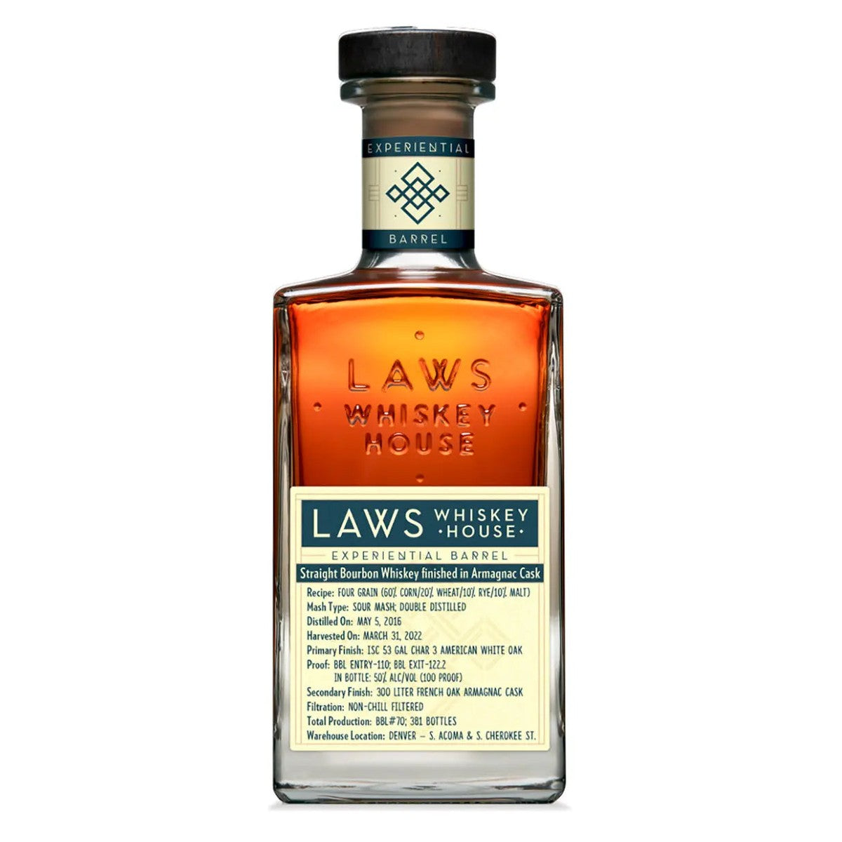 Laws Whiskey House Ralphies's Reserve Straight Bourbon