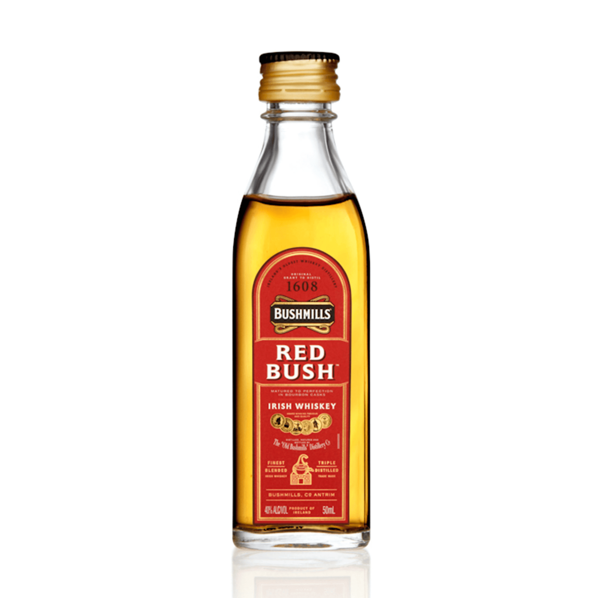 Bushmills Red Bush Irish Whiskey 50 ml product image 8