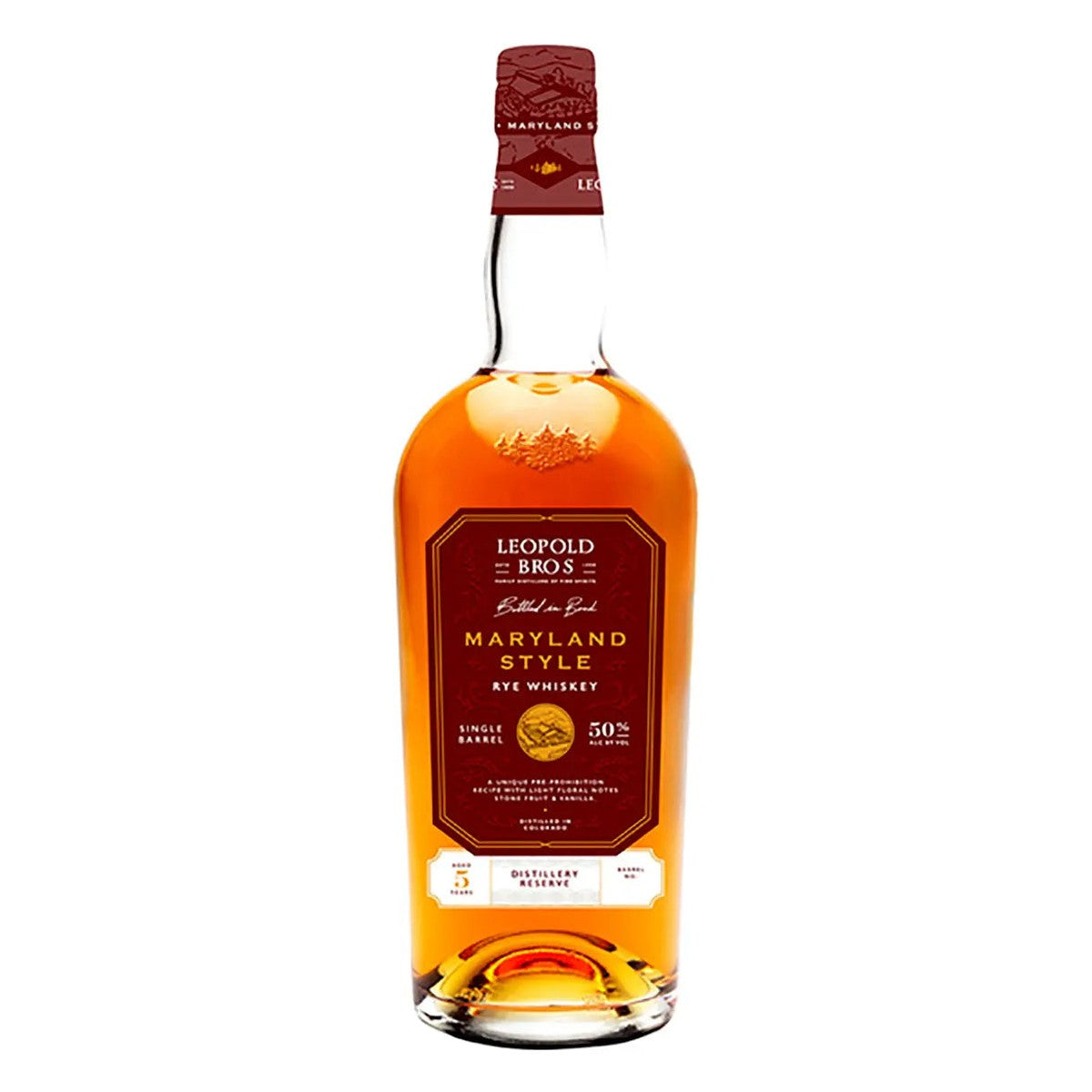 Leopold Bro Maryland Style Rye 5 year 750 ml