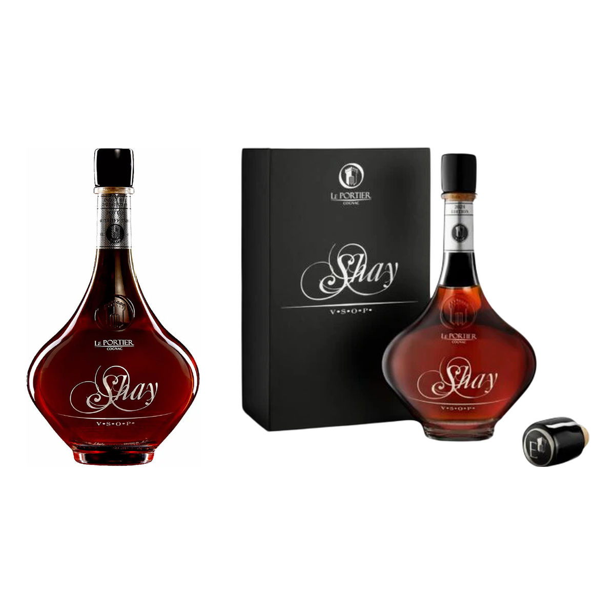 Le Portier Shay Bundle - VSOP & Collector Edition E-Drop 2 x 750 ml