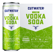 Cutwater Lime vodka soda 4 pack cans 4x355 ml