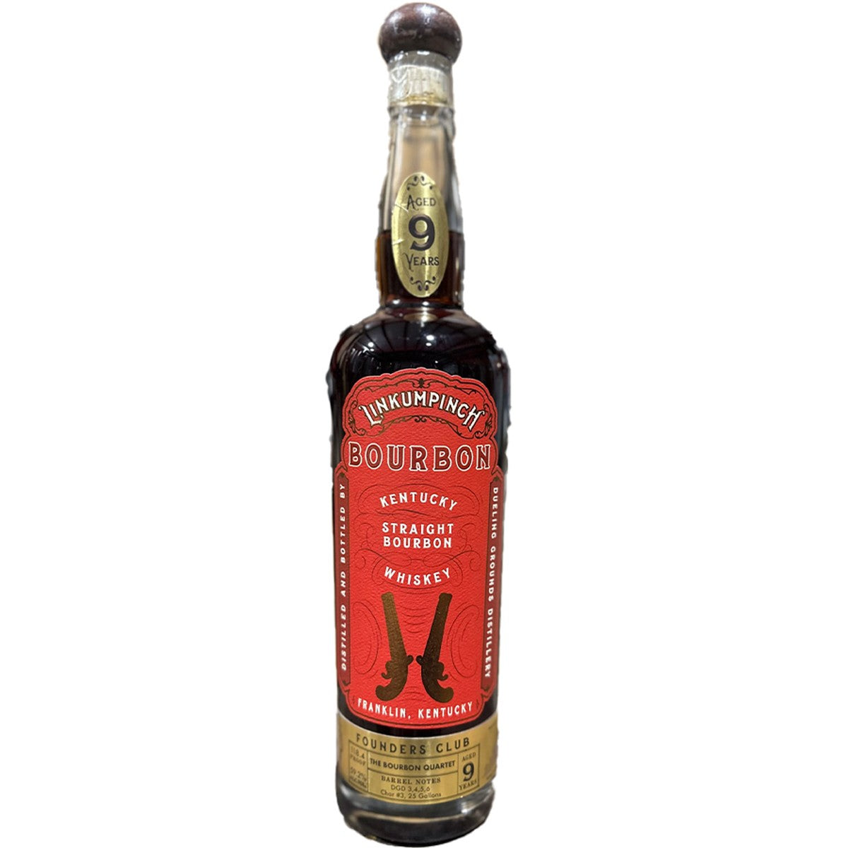 Linkumpinch Straight Bourbon Founders Club 750 ml