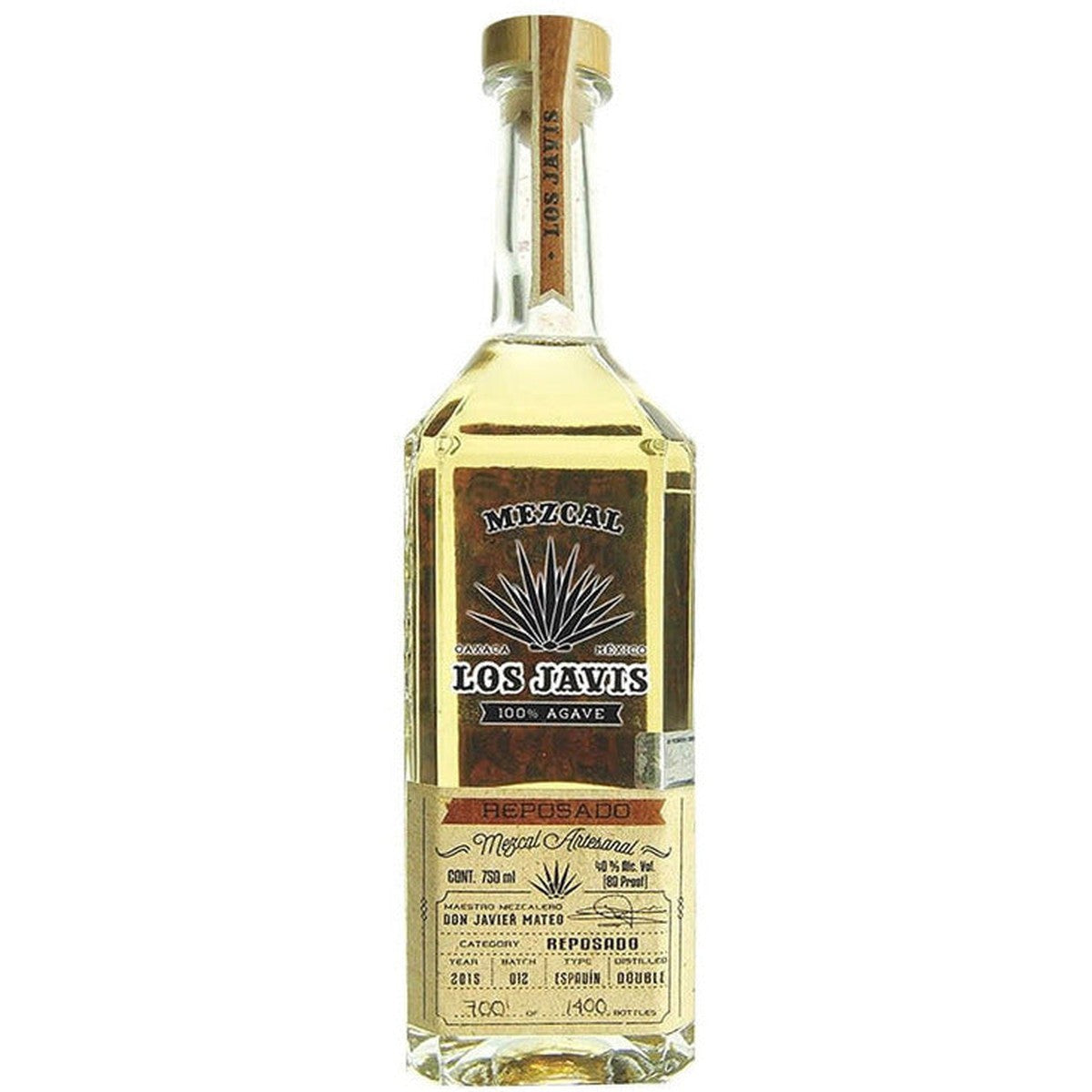 Los Javis Reposado Mezcal Maguey