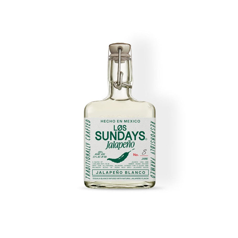Los Sundays Jalapeño Blanco Tequila