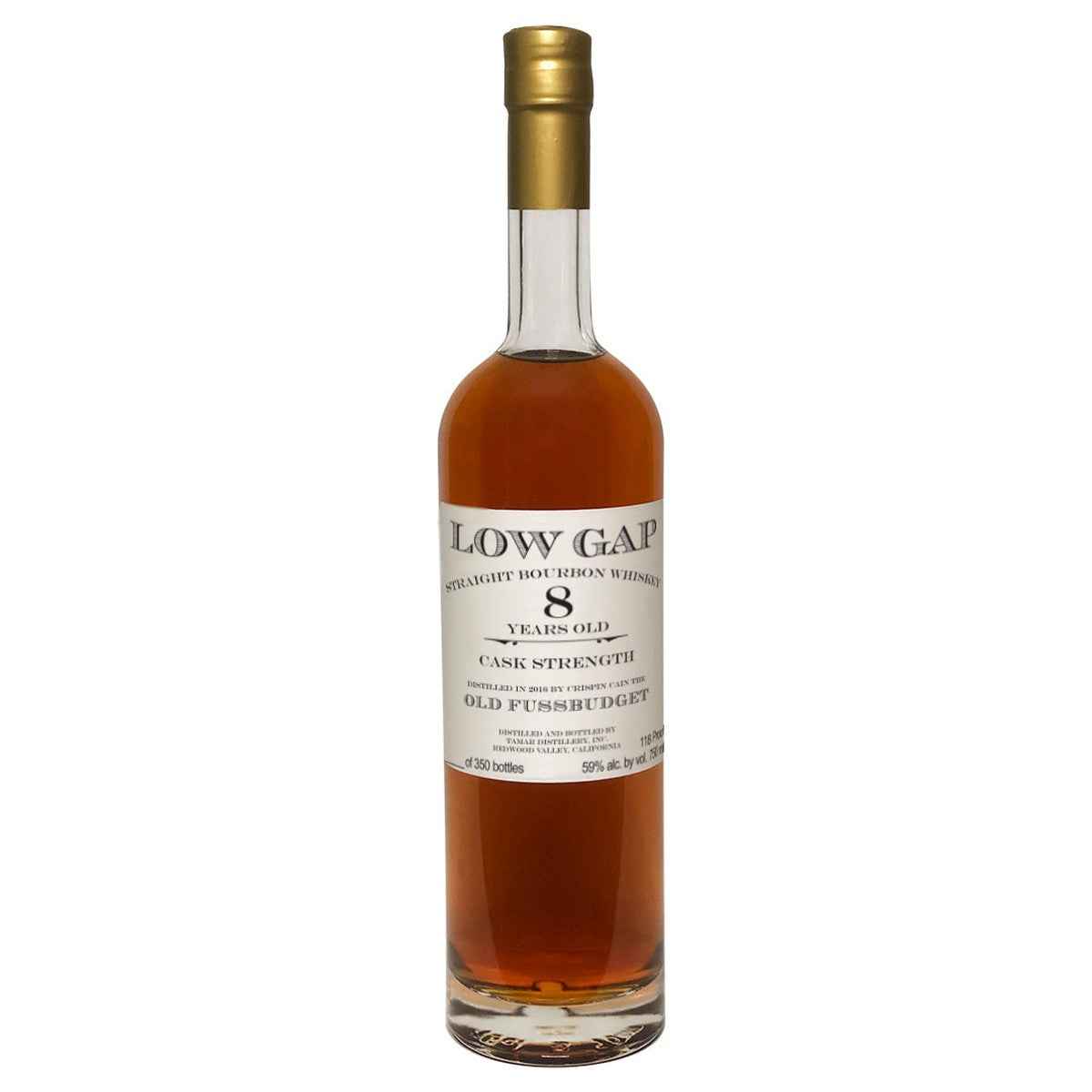 Low Gap 8 Year Cask Strength Straight Bourbon Old Fussbudget 750 ml