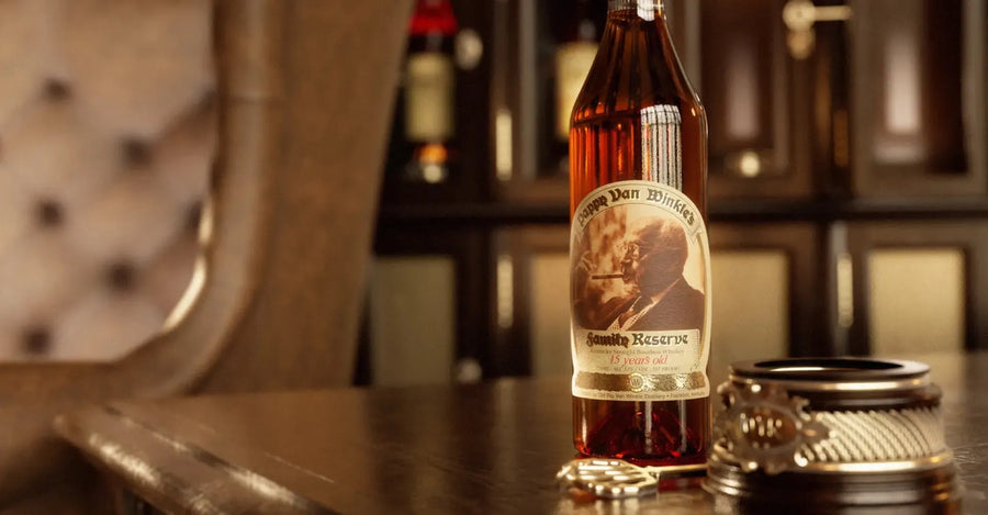 Pappy Van Winkle Family Reserve 15 Year on a bar