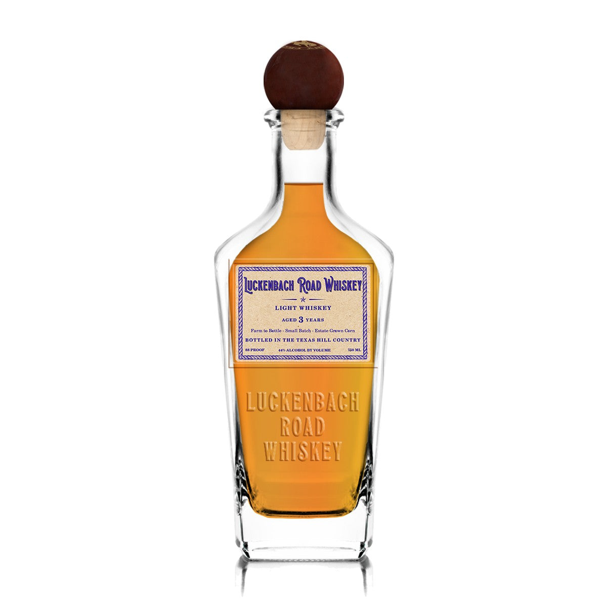 Luckenbach Road Luckenbach Road Light Whiskey 3 year 750 ml