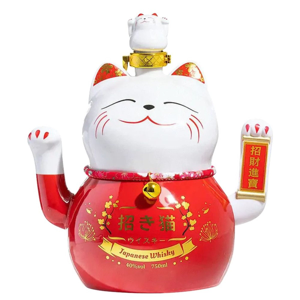 Lucky Cat Maneki Neko Japanese Whisky Wave 750 ml