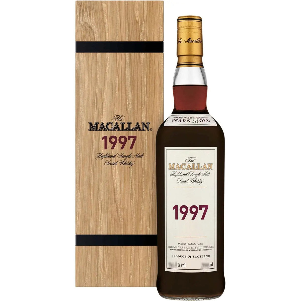 Macallan 1997 Fine & Rare Single Malt Scotch Whisky