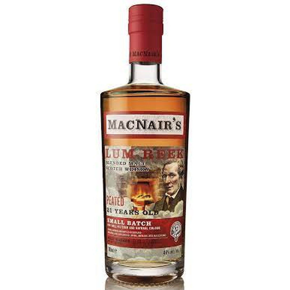 Macnair's Lum Reek Peated Blended Malt 21 year 700 ml