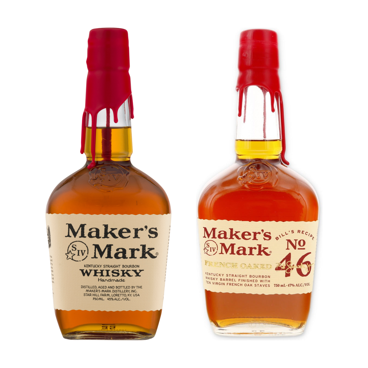 Maker's Mark & Maker's 46 Bundle 2 x 750 ml