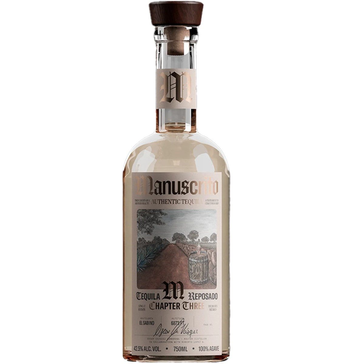 Manuscrito Tequila Reposado Chapter Three 750 ml