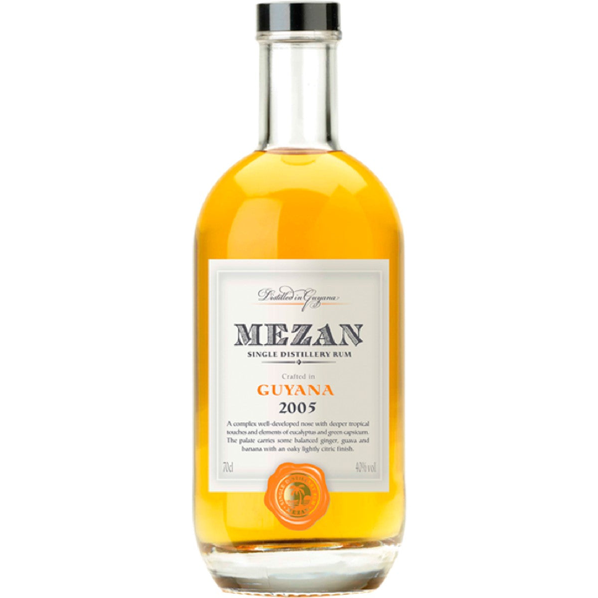 Mezan Single Distillery Rum Guyana 2005 750 ml