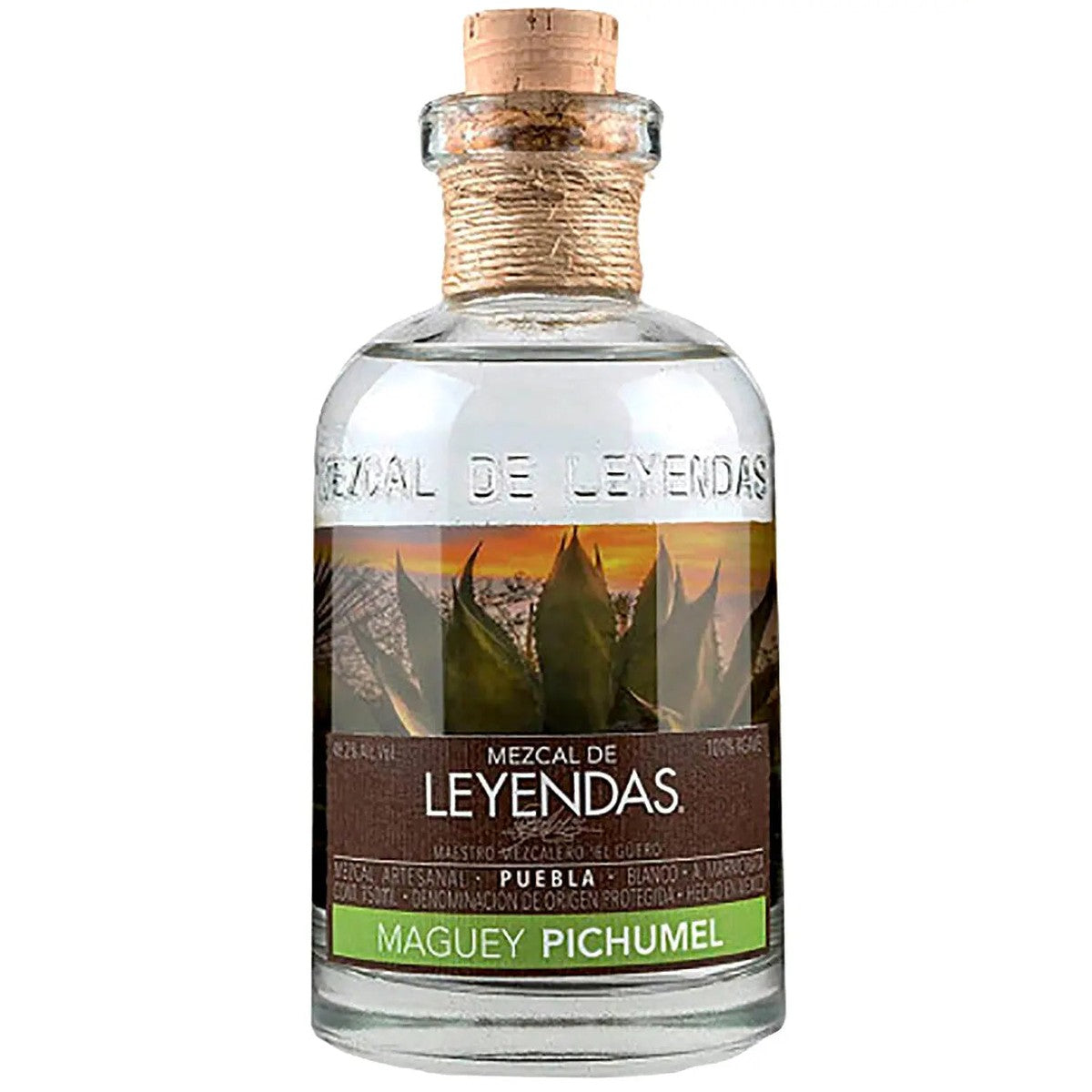 Mezcal De Leyendas Maguey Pichumel
